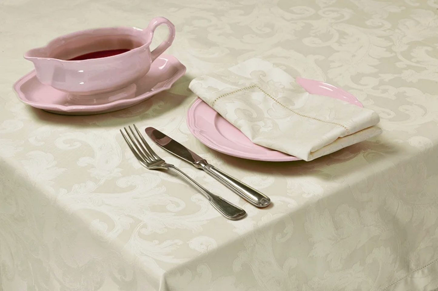 Cotton Damask Tablecloths